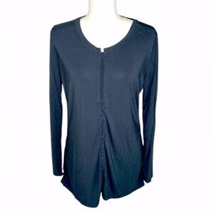 Stella Carakasi Dark Green Natural Lux Long Sleeve Tee - S